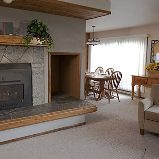 Lake Condominiums at Big Sky — Sample Living Area