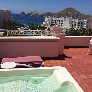 Pueblo Bonito Rose Spa & Resort — Sample Three-Bedroom Penthouse Balcony
