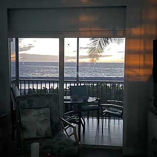 View from living area