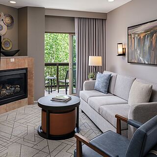 Sheraton Mountain Vista Villas &mdash; Sample One-Bedroom Villa Living Area