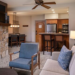Sheraton Mountain Vista Villas &mdash; Sample Two-Bedroom Villa Living Area