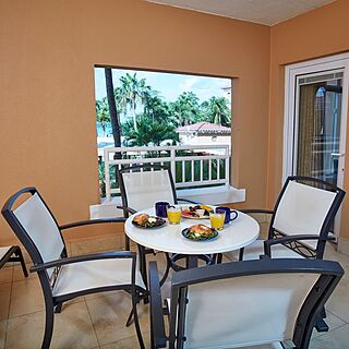 Divi Village Golf and Beach Resort — Sample 1-bedroom balcony