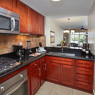 Divi Village Golf and Beach Resort &mdash; Sample 1-bedroom kitchen
