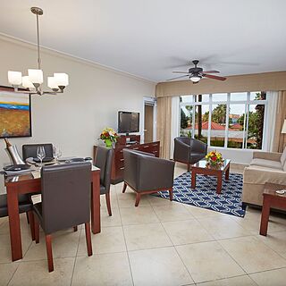 Divi Village Golf and Beach Resort — Sample 1-bedroom living area
