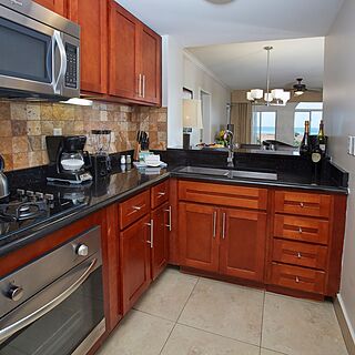 Divi Village Golf and Beach Resort &mdash; Sample 2-bedroom kitchen