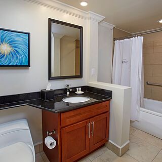 Divi Village Golf and Beach Resort &mdash; Sample 2-bedroom bathroom