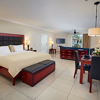 Divi Village Golf and Beach Resort — Sample 2-bedroom golf suite studio portion