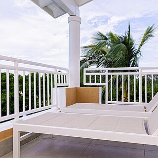 Divi Village Golf and Beach Resort &mdash; Sample 3-bedroom golf suite balcony