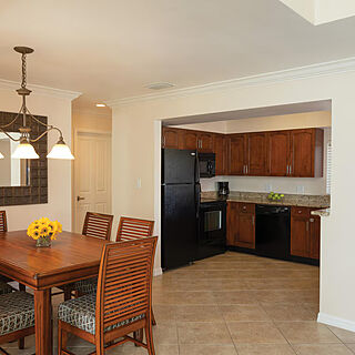 Sheraton Vistana Resort — Sample townhouse kitchen