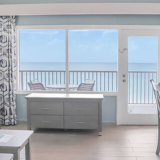 Aruba Beach Club — Sample living area