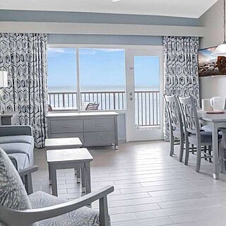 Aruba Beach Club — Sample living area