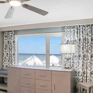 Aruba Beach Club — Sample living area