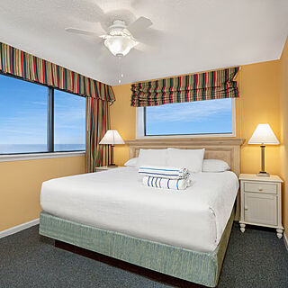 Ocean Club Resort Myrtle Beach, a Ramada by Wyndham — Sample bedroom