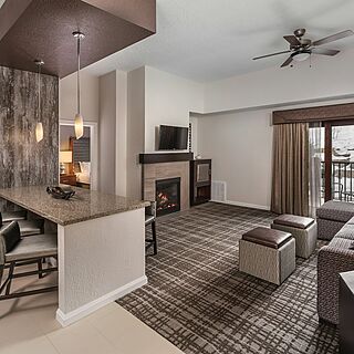 Club Wyndham Park City — Sample living area