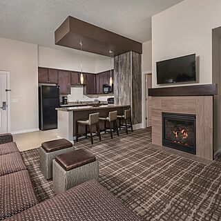 Club Wyndham Park City &mdash; Sample living area