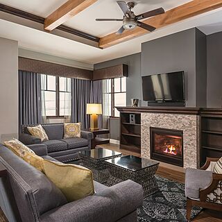 Club Wyndham Park City &mdash; Sample living area