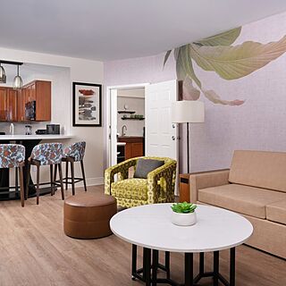 Tahiti Village — Sample living area