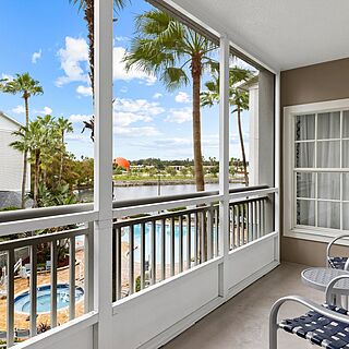 Club Wyndham Cypress Palms &mdash; Sample balcony