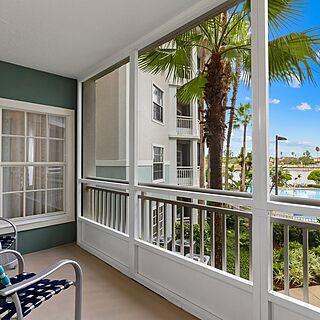 Club Wyndham Cypress Palms — Sample balcony