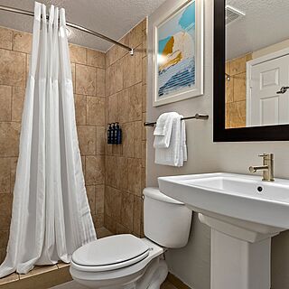 Club Wyndham Cypress Palms &mdash; Sample bathroom