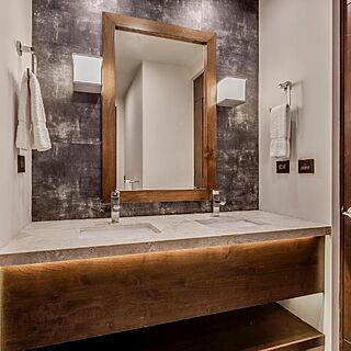 Live Aqua Private Residences Los Cabos — Sample Bathroom