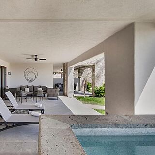 Live Aqua Private Residences Los Cabos — Sample Balcony