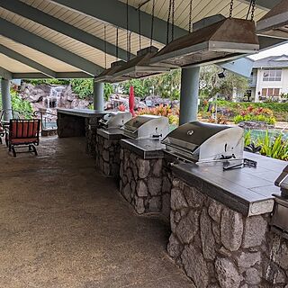 BBQ area