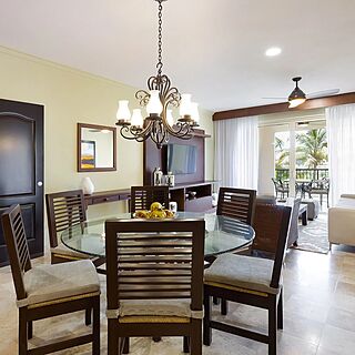 Villa del Arco Beach Resort & Spa — Sample two-bedroom suite dining area