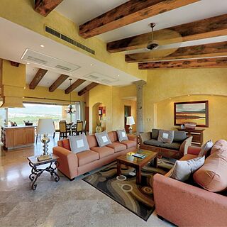 Villa del Arco Beach Resort & Spa — Sample three-bedroom living area