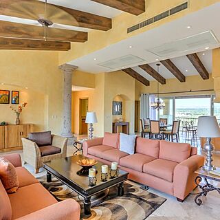 Villa del Arco Beach Resort & Spa — Sample three-bedroom living area