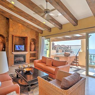 Villa del Arco Beach Resort & Spa — Sample three-bedroom living area