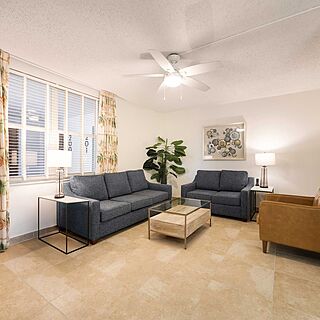 Coconut Bay Resort — Sample living area