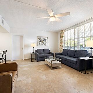 Coconut Bay Resort — Sample living area