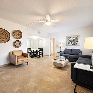 Coconut Bay Resort — Sample living area