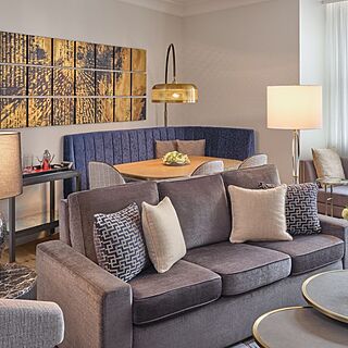 The Ritz Carlton Club, San Francisco &mdash; Two-bedroom residence living area