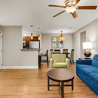 Holiday Inn Club Vacations at Desert Club Resort — Sample two-bedroom villa living area