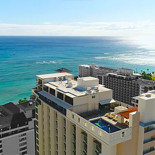 Imperial Hawaii Vacation Club — Aerial rooftop view
