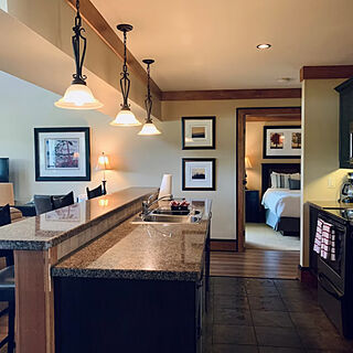The Cottages of Port Stanton — Sample kitchen