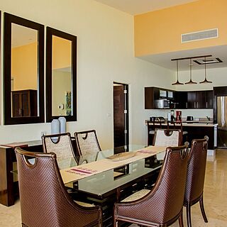 Casa Dorada at Medano Beach — Sample penthouse dining area