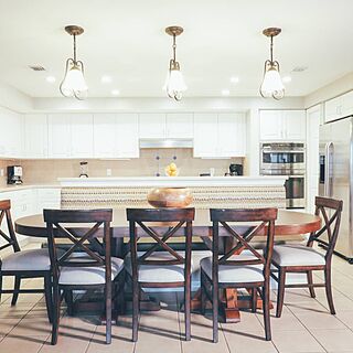 Holiday Inn Club Vacations at Orange Lake Resort - River Island — Sample four-bedroom dining area