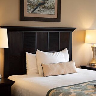 Holiday Inn Club Vacations at Orange Lake Resort - East Village — Sample three-bedroom villa bedroom