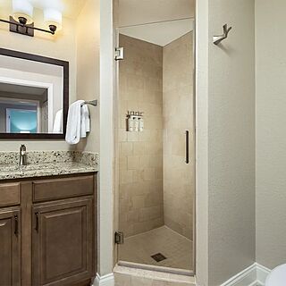 Holiday Inn Club Vacations at Orange Lake Resort - North Village — Sample two-bedroom bathroom