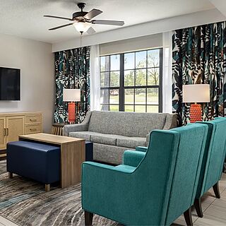 Holiday Inn Club Vacations at Orange Lake Resort - North Village — Sample two-bedroom living area
