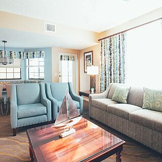 Holiday Inn Club Vacations at Orange Lake Resort - North Village — Sample three-bedroom living area