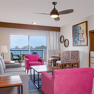 Villa del Palmar Cabo San Lucas — Sample one-bedroom suite living area