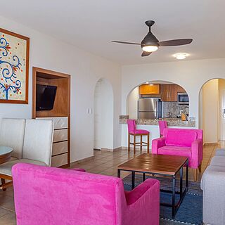 Villa del Palmar Cabo San Lucas — Sample one-bedroom suite living area