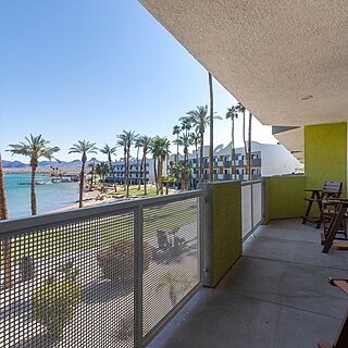 The Nautical Beachfront Resort — Sample balcony