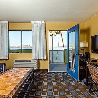 The Nautical Beachfront Resort — Sample living area