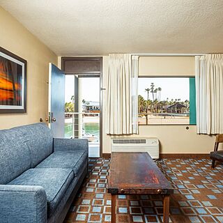 The Nautical Beachfront Resort — Sample living area