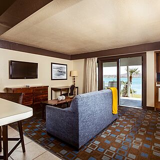 The Nautical Beachfront Resort — Sample living area